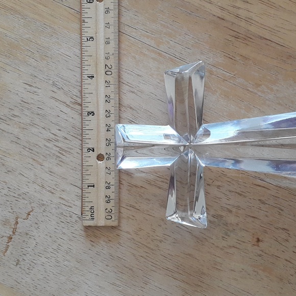 Fine Bohemian Clear Crystal Cross MM116 - Picture 9 of 13